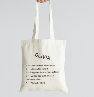 Personalised Tote Bag